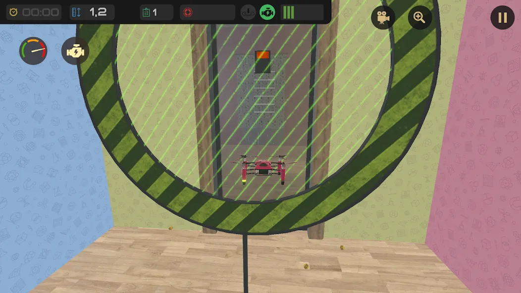 Edu Drone Simulator [MOD: безлимитные монеты и все уровни] Screenshot 3