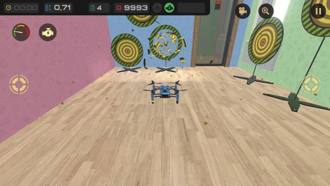 Edu Drone Simulator [MOD: безлимитные монеты и все уровни] Screenshot 4
