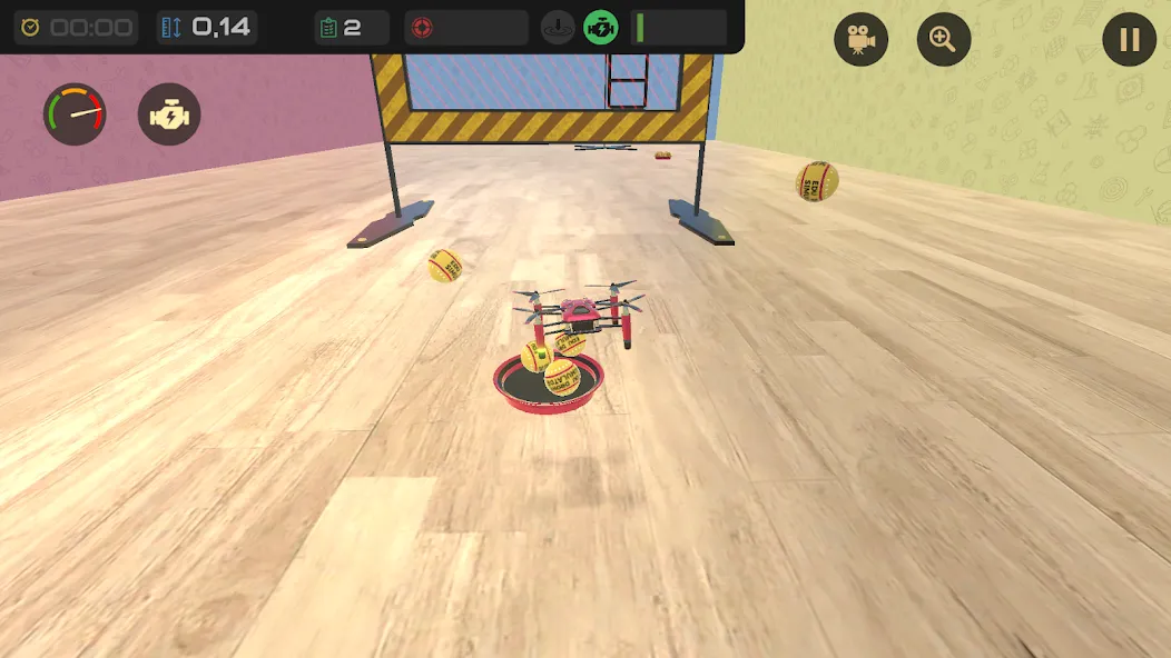 Edu Drone Simulator [MOD: безлимитные монеты и все уровни] Screenshot 5