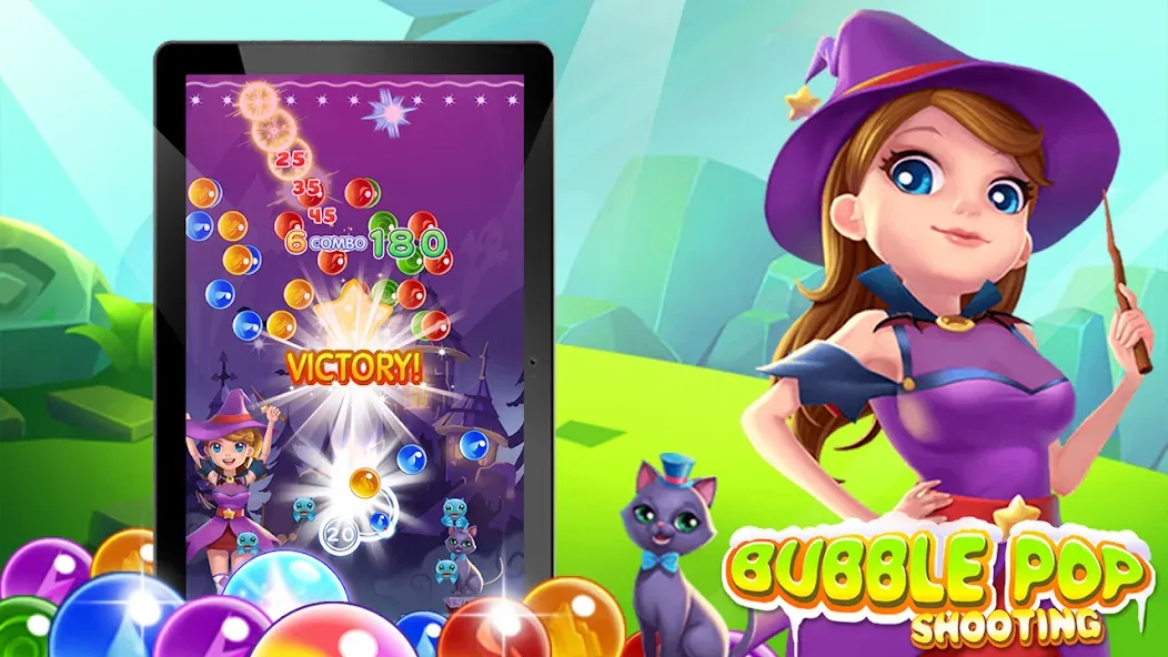 Bubble Pop - Classic Bubble Sh [MOD: все уровни и без рекламы] Screenshot 5