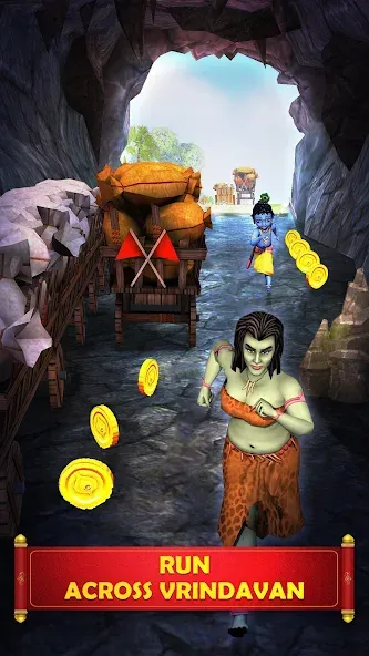 Little Krishna [MOD: безлимитные монеты и открыты все уровни] Screenshot 2