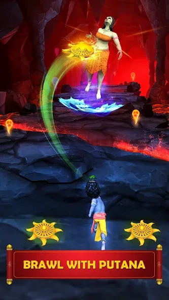 Little Krishna [MOD: безлимитные монеты и открыты все уровни] Screenshot 4