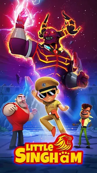 Little Singham [MOD: безлимитные монеты и усиления] Screenshot 1