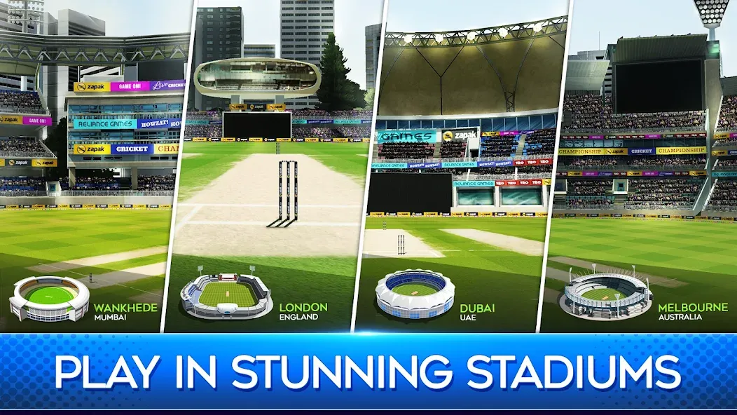 World Cricket Premier League [MOD: безлимитные деньги и открыты все уровни] Screenshot 3