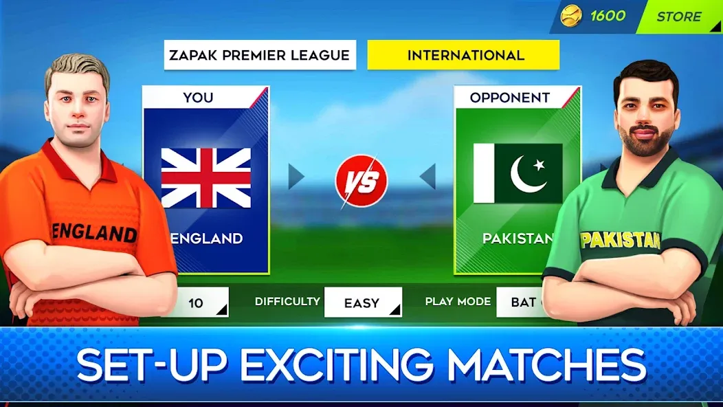 World Cricket Premier League [MOD: безлимитные деньги и открыты все уровни] Screenshot 5