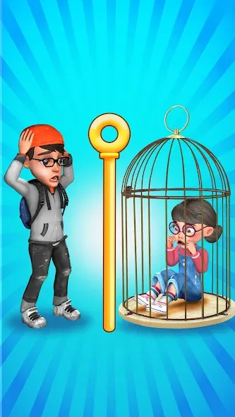 Pull The String : Nick's Quest [MOD: открыты все уровни и персонажи] Screenshot 1