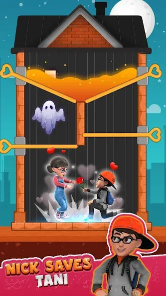 Pull The String : Nick's Quest [MOD: открыты все уровни и персонажи] Screenshot 4