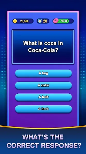 Trivia Crush [MOD: безлимитные подсказки и пропуски уровней] Screenshot 3