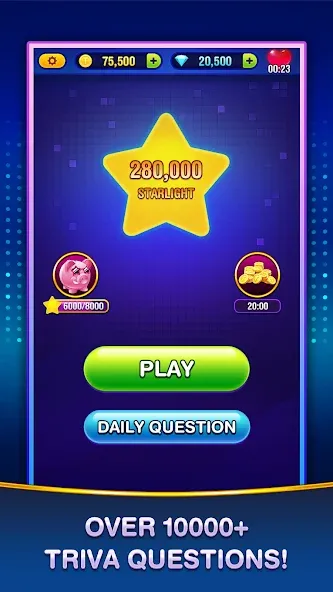 Trivia Crush [MOD: безлимитные подсказки и пропуски уровней] Screenshot 4