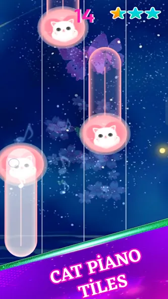 Pop Piano Fire : Magic Tiles 2 [MOD: безлимитные жизни и разблокированы песни] Screenshot 3