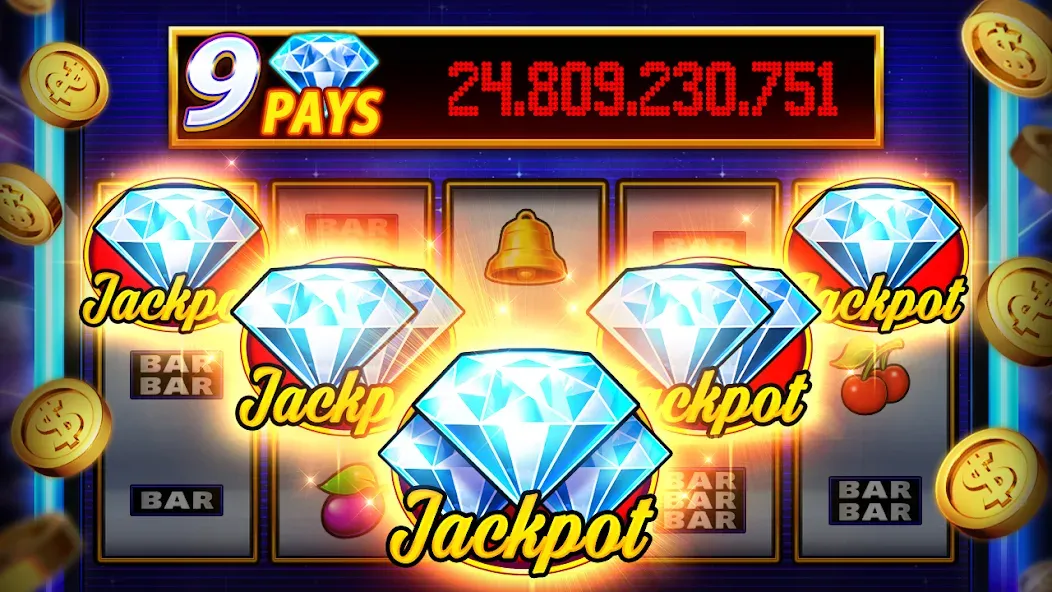 Aquuua Casino - Slots [MOD: безлимитные монеты и бонусы] Screenshot 3