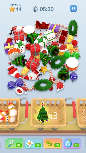 Joy Match 3D [MOD: безлимитные монеты и все уровни] Screenshot 5