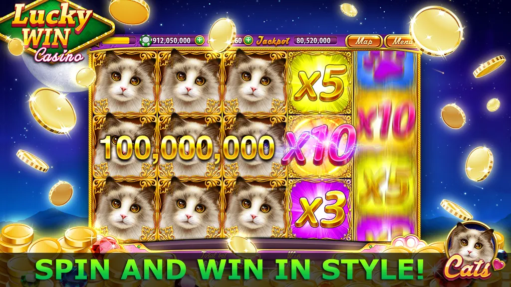 Lucky Win Casino™ SLOTS GAME [MOD: много монет и бонусов] Screenshot 1