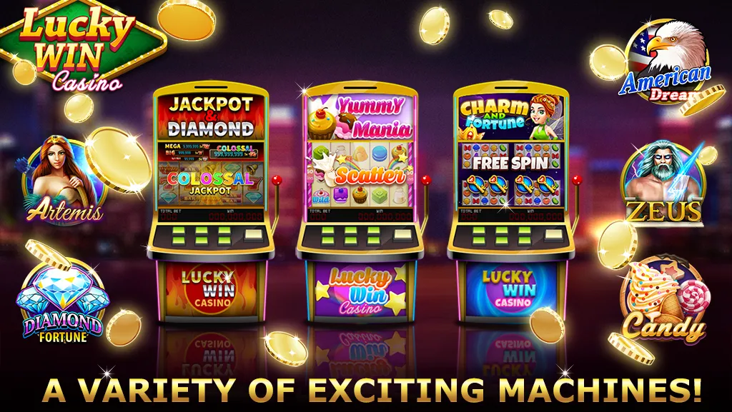 Lucky Win Casino™ SLOTS GAME [MOD: много монет и бонусов] Screenshot 2