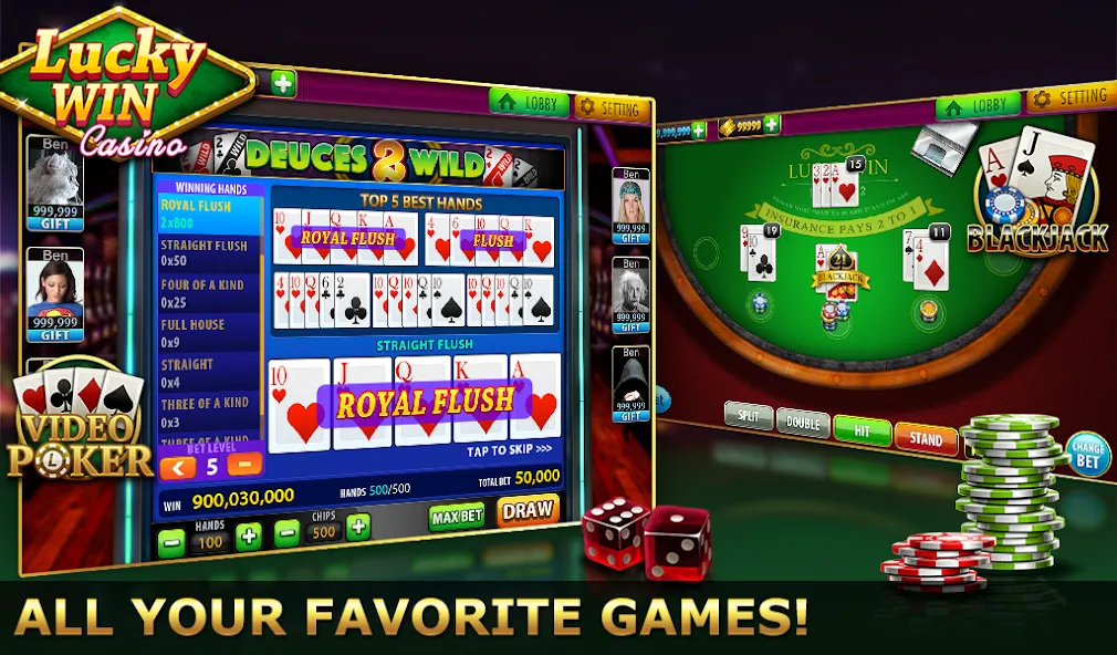 Lucky Win Casino™ SLOTS GAME [MOD: много монет и бонусов] Screenshot 5