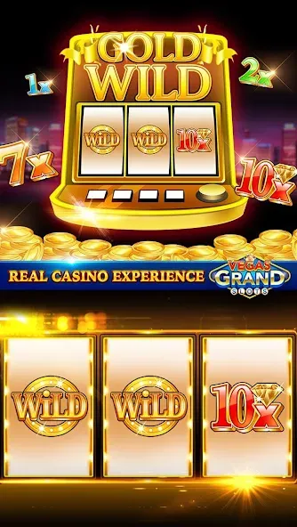 Vegas Grand Slots:Casino Games [MOD: безлимитные монеты и бонусы] Screenshot 2