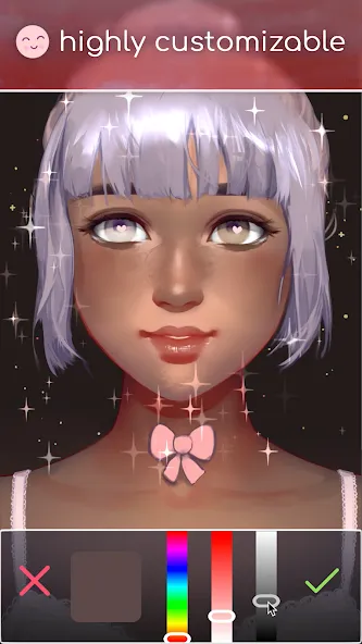 Live Portrait Maker: Girls [MOD: разблокированы все наряды] Screenshot 3