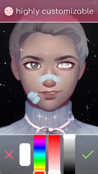 Live Portrait Maker: Guys [MOD: разблокированы все наряды и аксессуары] Screenshot 3
