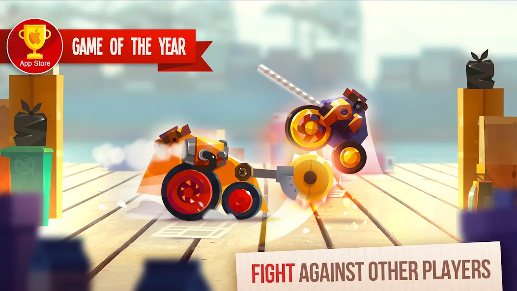 CATS: Crash Arena Turbo Stars [MOD: безлимитные монеты и усиленные машины] Screenshot 2