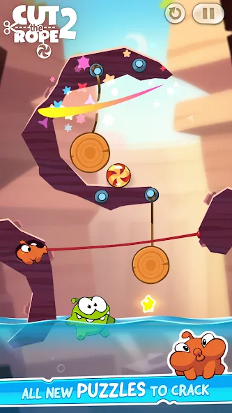 Cut the Rope 2 [MOD: безлимитные монеты и открыты уровни] Screenshot 3