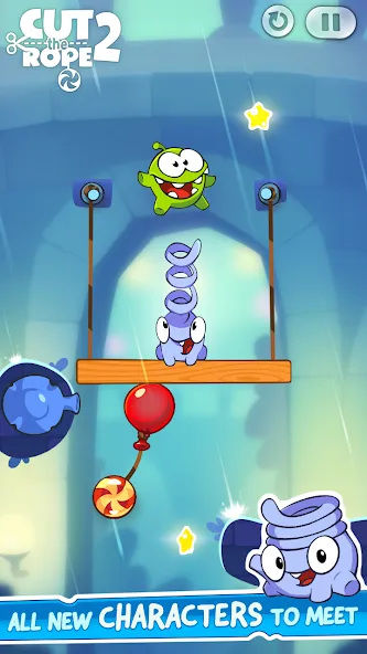 Cut the Rope 2 [MOD: безлимитные монеты и открыты уровни] Screenshot 4