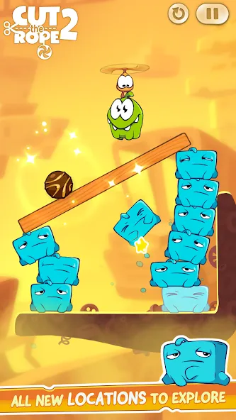 Cut the Rope 2 [MOD: безлимитные монеты и открыты уровни] Screenshot 5
