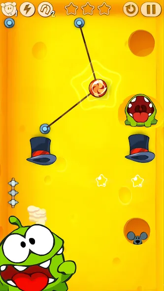 Cut the Rope [MOD: безлимитные подсказки и энергия] Screenshot 2