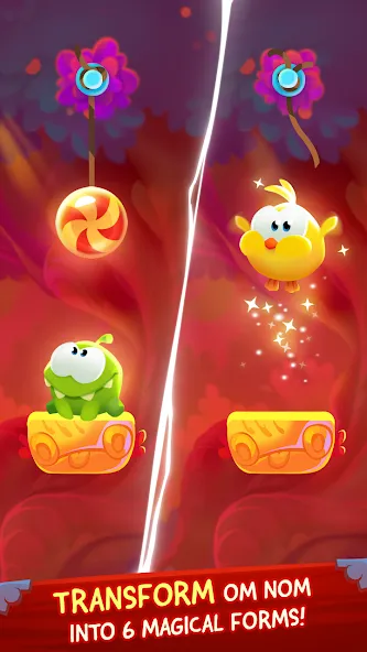 Cut the Rope: Magic [MOD: безлимитные монеты и все уровни] Screenshot 1