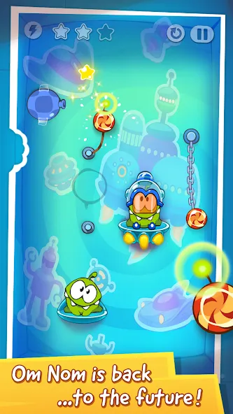Cut the Rope: Time Travel [MOD: безлимитные подсказки и открыты все уровни] Screenshot 3