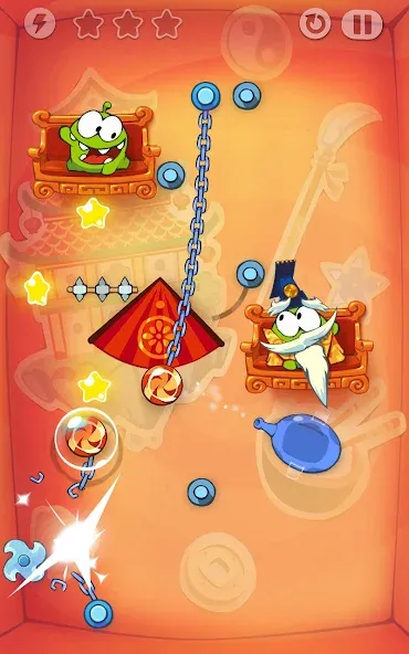 Cut the Rope: Time Travel [MOD: безлимитные подсказки и открыты все уровни] Screenshot 5
