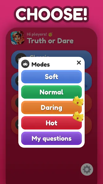 Truth or Dare Party Game [MOD: безлимитные задания и веселая вечеринка] Screenshot 5
