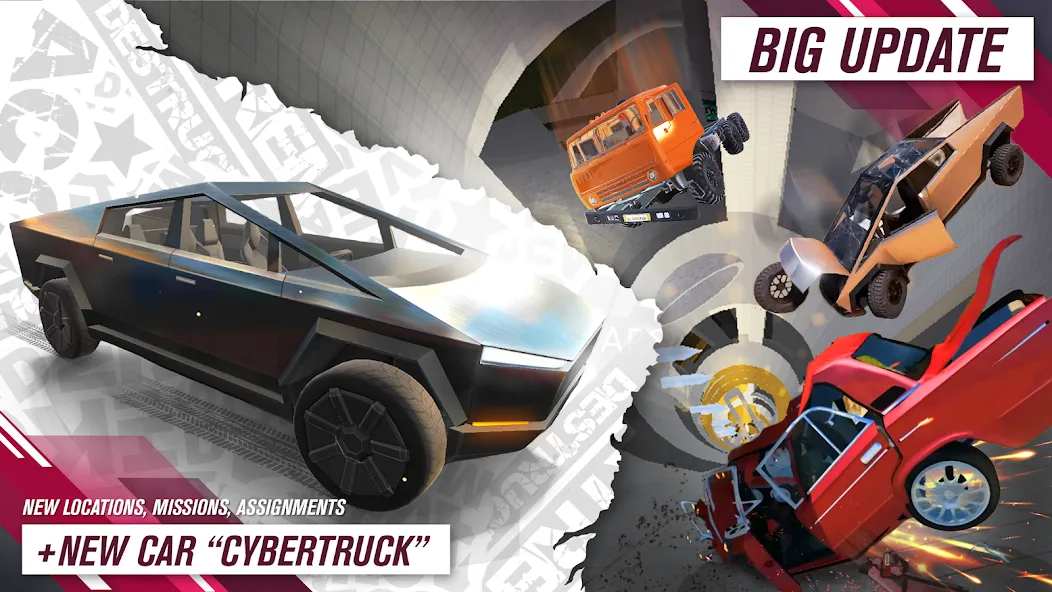 All Cars Crash [MOD: безлимитные деньги и открыты все машины] Screenshot 1