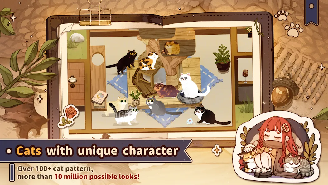 Losing Cats Way [MOD: бесконечные жизни и подсказки] Screenshot 2