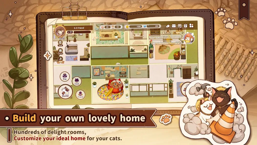 Losing Cats Way [MOD: бесконечные жизни и подсказки] Screenshot 3