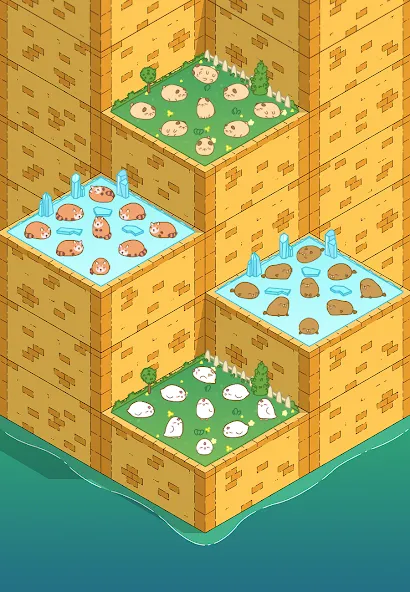 Secrets of Lazy Animals [MOD: открыты все животные и уровни] Screenshot 3