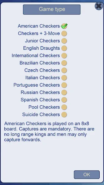 Checkers, draughts and dama [MOD: разблокированы все режимы игры] Screenshot 2