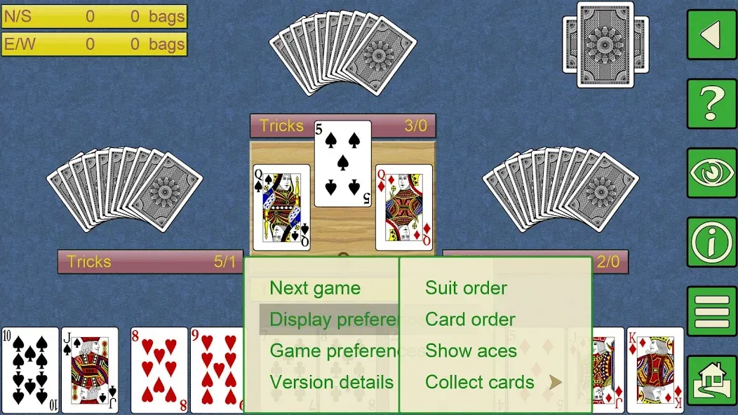 Spades V+, spades card game [MOD: безлимитные монеты и подсказки] Screenshot 3