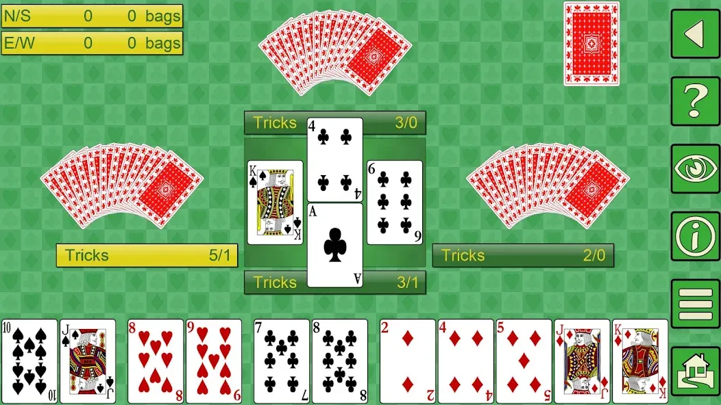 Spades V+, spades card game [MOD: безлимитные монеты и подсказки] Screenshot 5