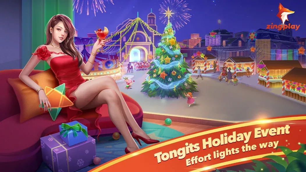 Tongits Zingplay - Card Game [MOD: безлимитные монеты и бонусы] Screenshot 1