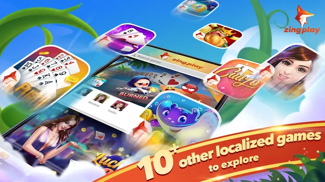 Tongits Zingplay - Card Game [MOD: безлимитные монеты и бонусы] Screenshot 5