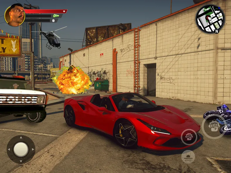Mafia Crime: Cars &amp; Gang Wars [MOD: безлимитные деньги и оружие] Screenshot 4
