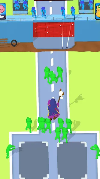 Zombie Factory Attack [MOD: безлимитные ресурсы и усиленная защита] Screenshot 3