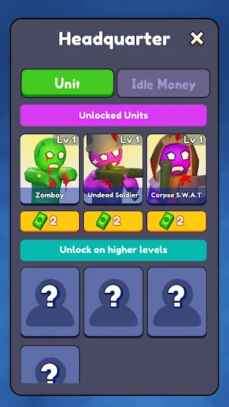 Zombie Factory Attack [MOD: безлимитные ресурсы и усиленная защита] Screenshot 4