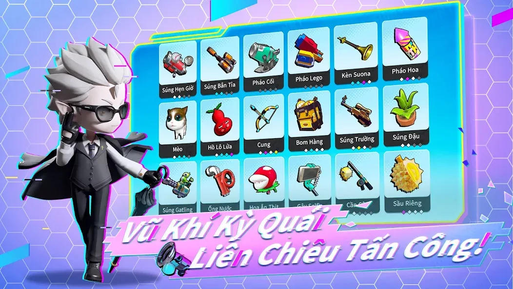 Đấu Trường Kỳ Lạ - Gzone [MOD: безлимитные ресурсы и разблокировано всё] Screenshot 4
