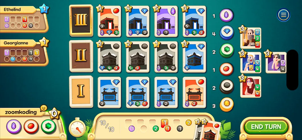 Ephod: Strategy Card Game [MOD: безлимитные ресурсы и карты] Screenshot 2