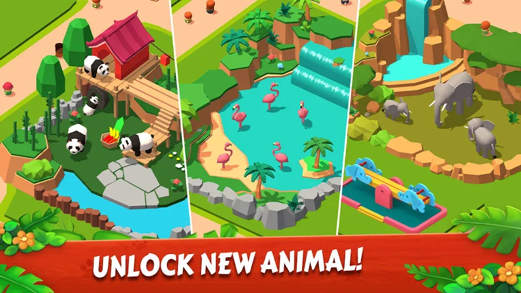 Zoo Tile - Match Puzzle Game [MOD: без рекламы и бесконечные подсказки] Screenshot 1