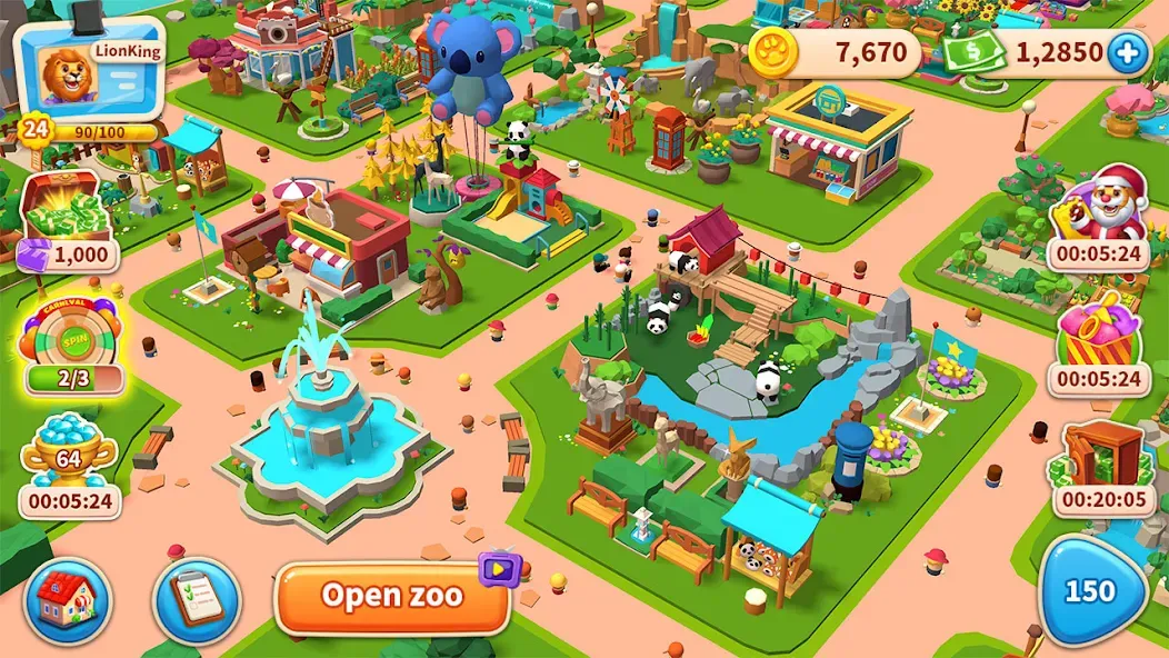 Zoo Tile - Match Puzzle Game [MOD: без рекламы и бесконечные подсказки] Screenshot 5
