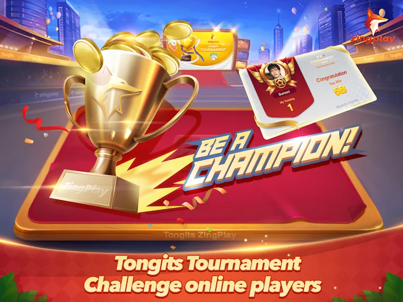 Tongits ZingPlay-Fun Challenge [MOD: безлимитные монеты и бонусы] Screenshot 4