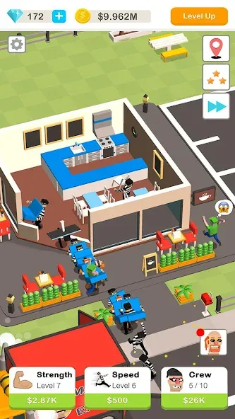 Idle Robbery [MOD: безлимитные деньги и бесконечная энергия] Screenshot 1
