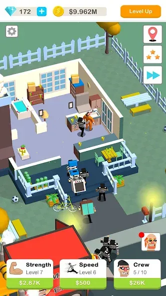 Idle Robbery [MOD: безлимитные деньги и бесконечная энергия] Screenshot 3